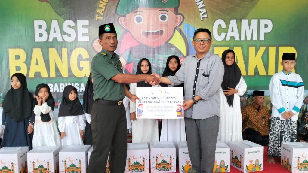 Kodim 0812 Lamongan dan Mahasiswa Gelar Bakti Sosial
