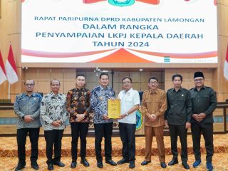 Bupati Lamongan Sampaikan LKPJ 2024