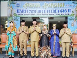 Pemkab Lamongan Gelar Halalbihalal di Hari Pertama Kerja