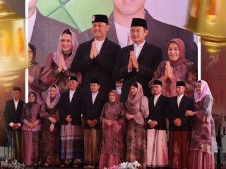 Kapolres dan Bupati Lamongan Hadiri Halal Bihalal