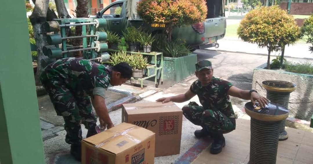 Kodim 0812 Lamongan Salurkan Bantuan untuk Korban Gempa Bumi Myanmar