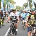 Gowes Jelajah Lamongan Sejauh 456 Km, Sambut HJL Lamongan