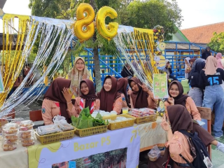Bazar P5 SMPN 1 Ngimbang: Dari Ide Kreatif ke Peluang Usaha Pelajar