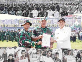 TMMD ke-124 Resmi Ditutup, Bupati Lamongan Pastikan Pembangunan Berlanjut
