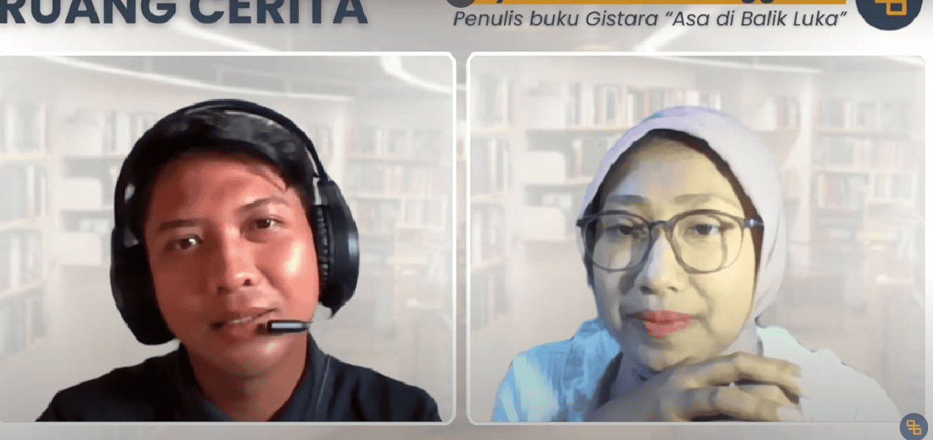 Podcast Detak Pustaka: Ruang Cerita Ryan Mathew, dari Luka Jadi Karya