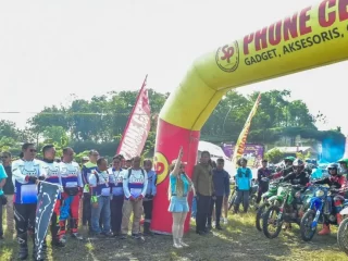 Semarak HJL Lamongan, Ratusan Rider Jelajah Hutan Lamongan Selatan