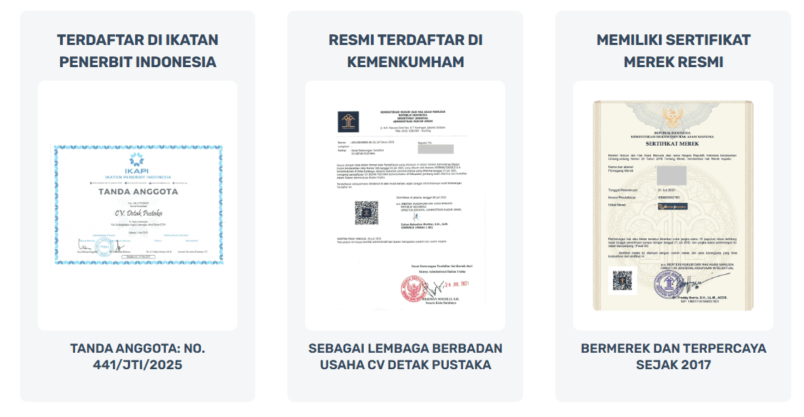 Yuk, Terbitkan Buku dengan Legalitas Resmi di Detak Pustaka!