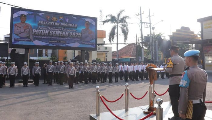 Dua Hari Operasi Patuh Semeru 2025 di Lamongan, Ratusan Pelanggar Terjaring