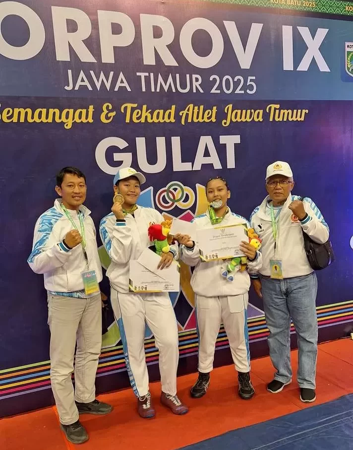 Cabor Gulat Lamongan Panen Medali, Pelatih dan Ketua Pengkab Apresiasi Atlet
