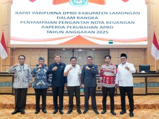 Bupati Lamongan Paparkan Perubahan APBD 2025, Soroti Empat Sektor Prioritas
