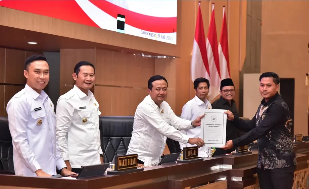Rapat Paripurna DPRD Lamongan Bahas Perubahan APBD