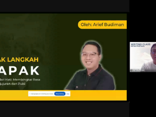 Webinar Detak Pustaka: Membingkai Rasa Lewat Kejujuran dan Puisi