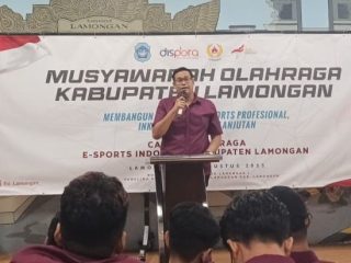 Mohammad Aindra Imawan Resmi Pimpin ESI Lamongan