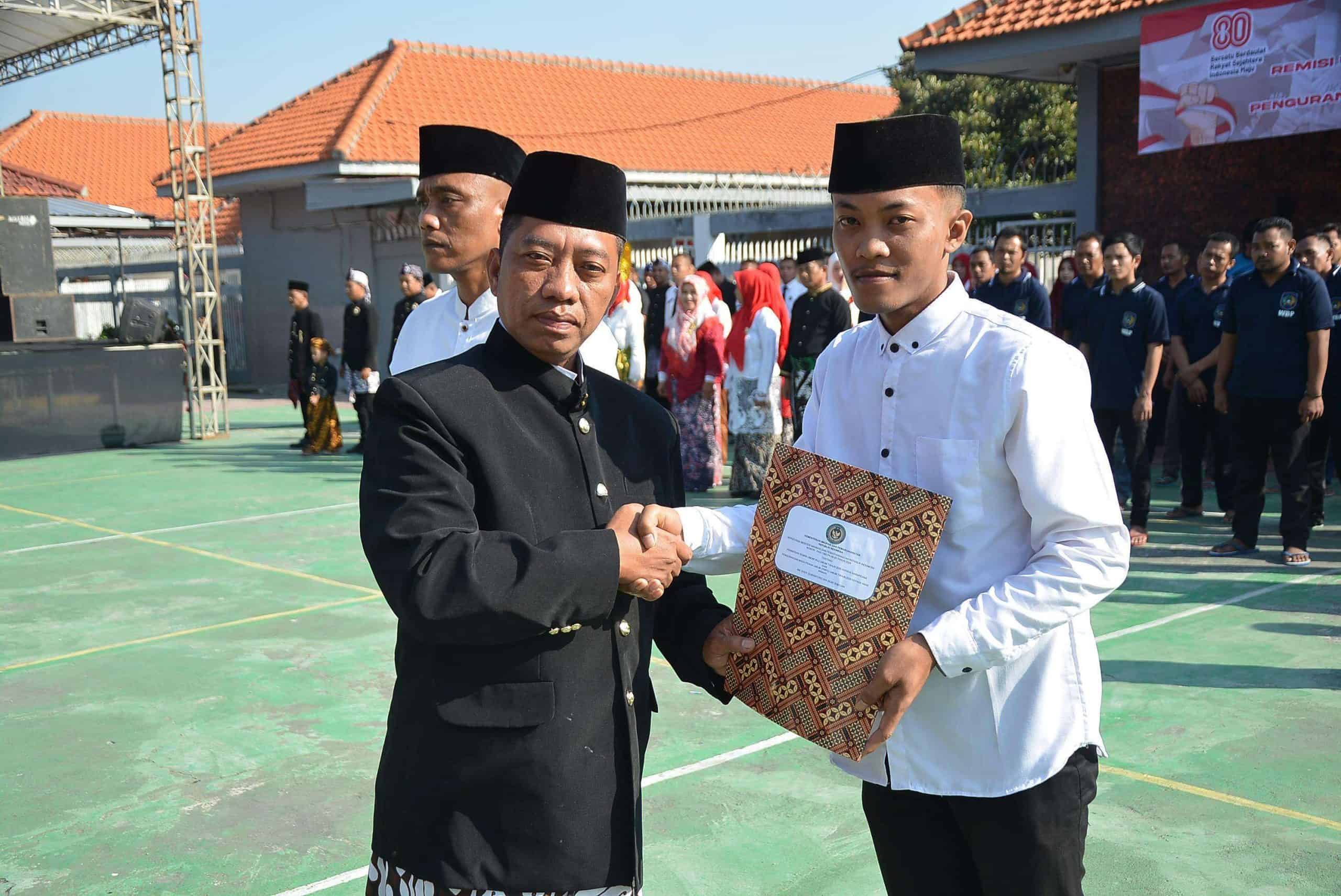 517 Narapidana Lapas Lamongan Dapat Remisi HUT ke-80 RI