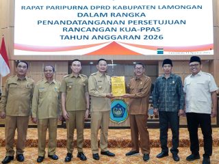 Rancangan KUA PPAS Lamongan 2026 Resmi Disepakati