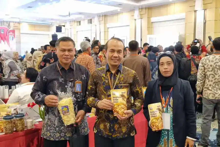 Sueer Sorgum Lamongan Kantongi Tiga Pesanan Baru Lewat Misi Dagang Jatim di Lampung