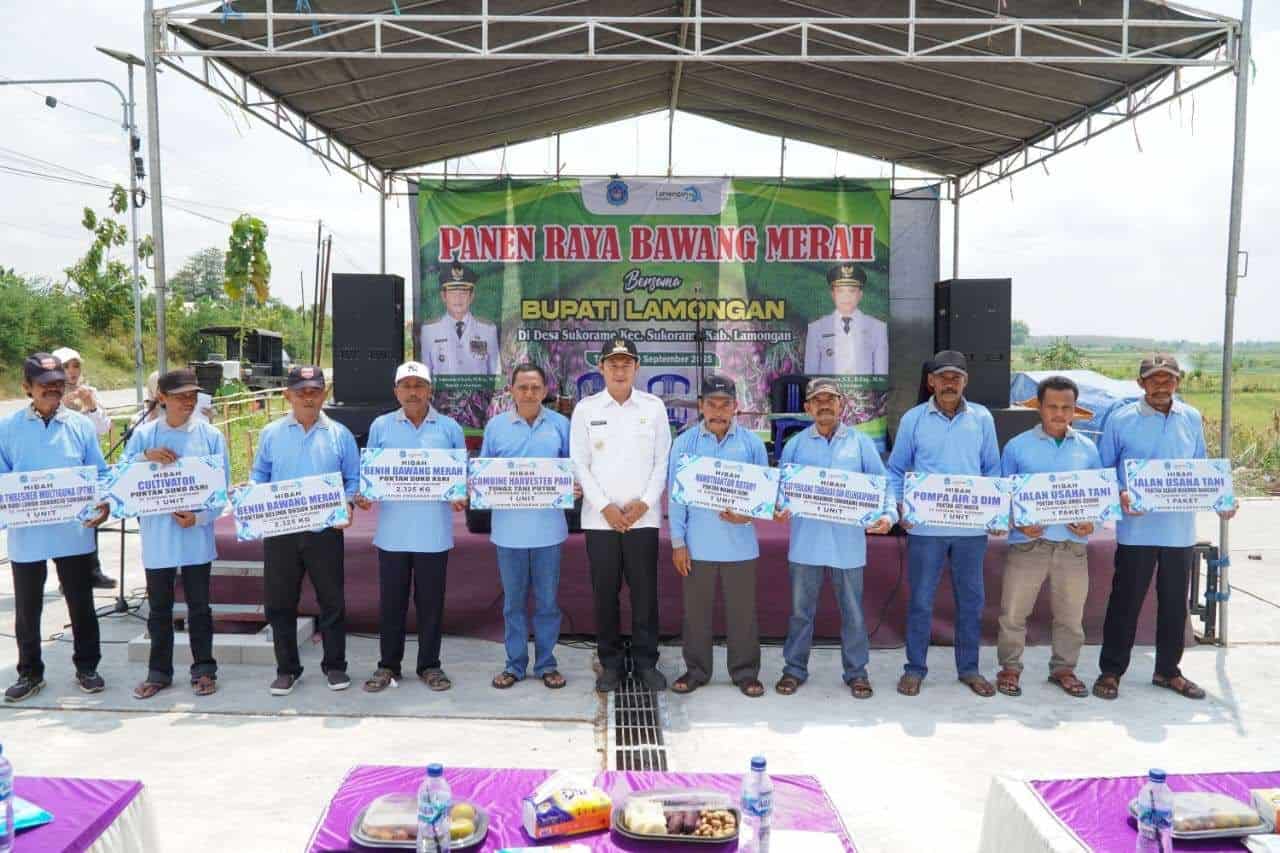 Lamongan Genjot Budidaya Bawang Merah untuk Perkuat Ketahanan Pangan