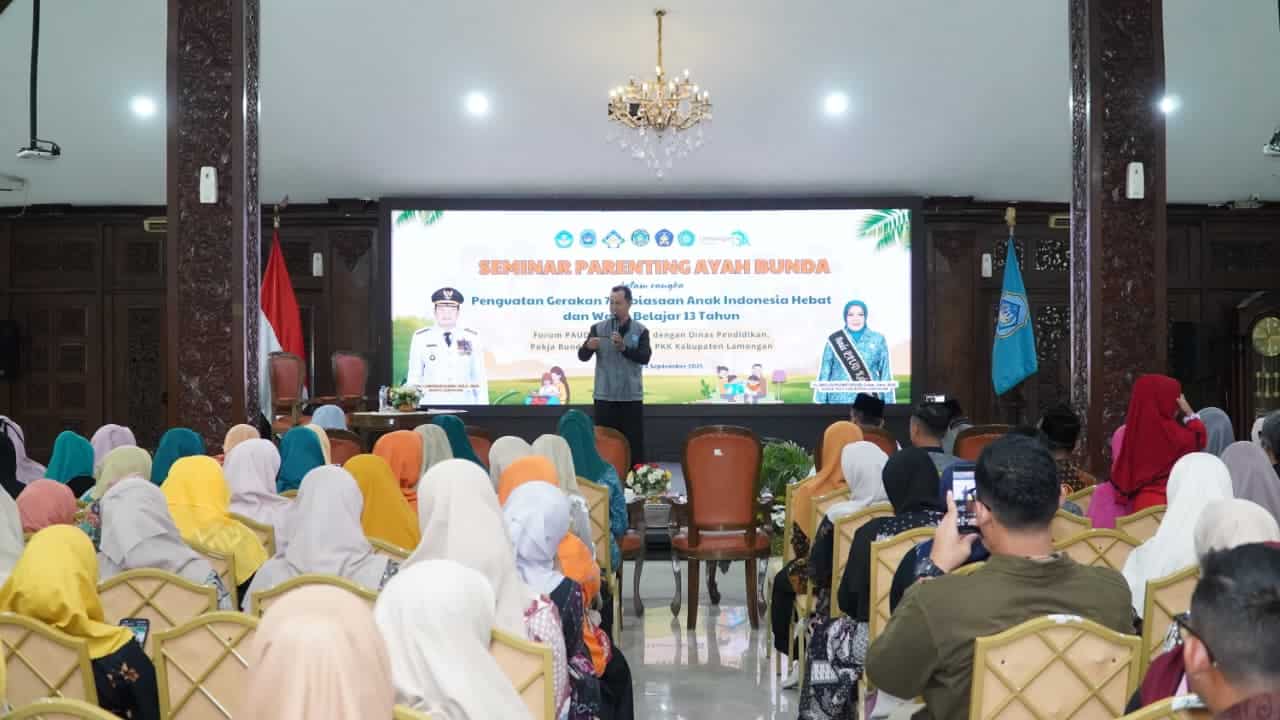 Pemkab Lamongan Dukung Gerakan Tujuh KAIH dan Wajib Belajar 13 Tahun