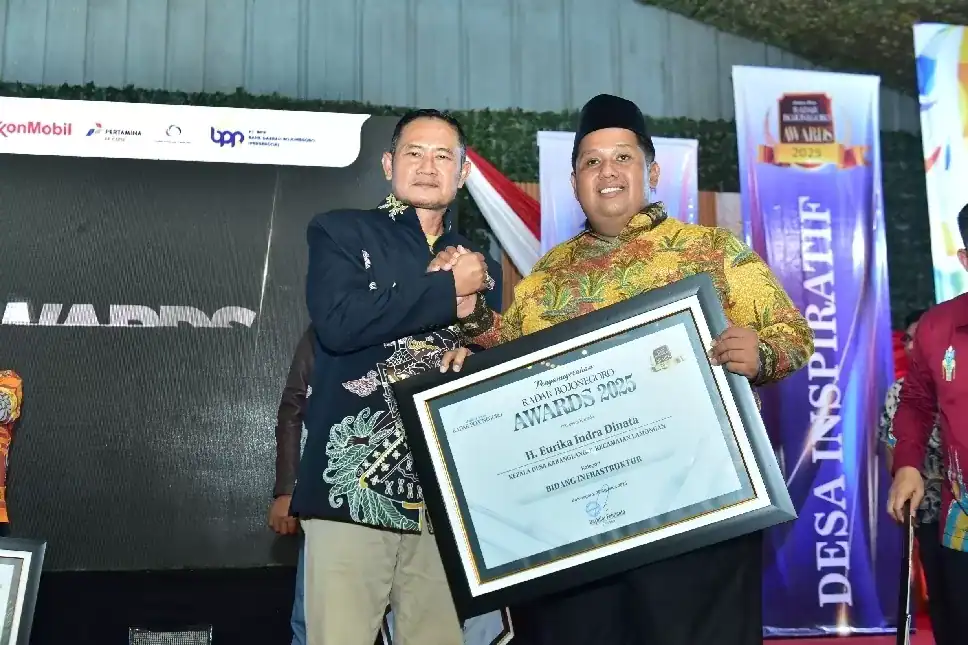 Desa Karanglangit Sabet Penghargaan Desa Inspiratif Bidang Infrastruktur 2025