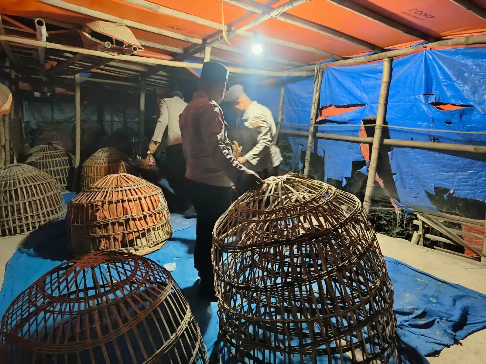 Polisi Gerebek Dua Arena Sabung Ayam di Kabupaten Lamongan