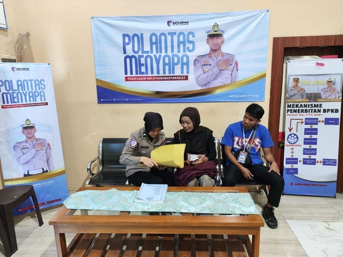 Satlantas Polres Lamongan Hadirkan Program Polantas Menyapa Demi Kemudahan Pelayanan Publik