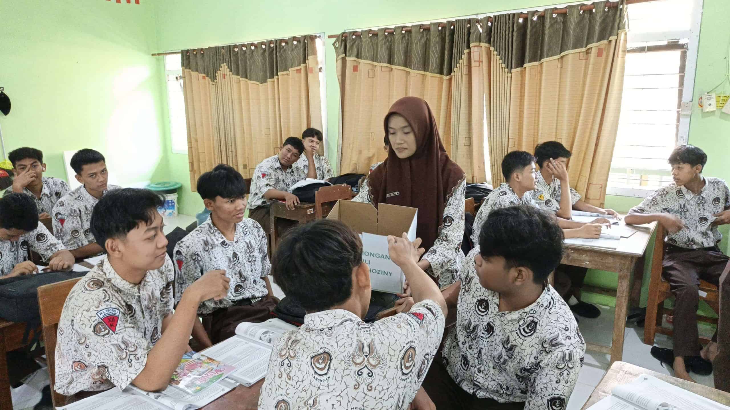 MAN 1 Lamongan Galang Donasi untuk Korban Musibah Musala di Ponpes Al Khoziny