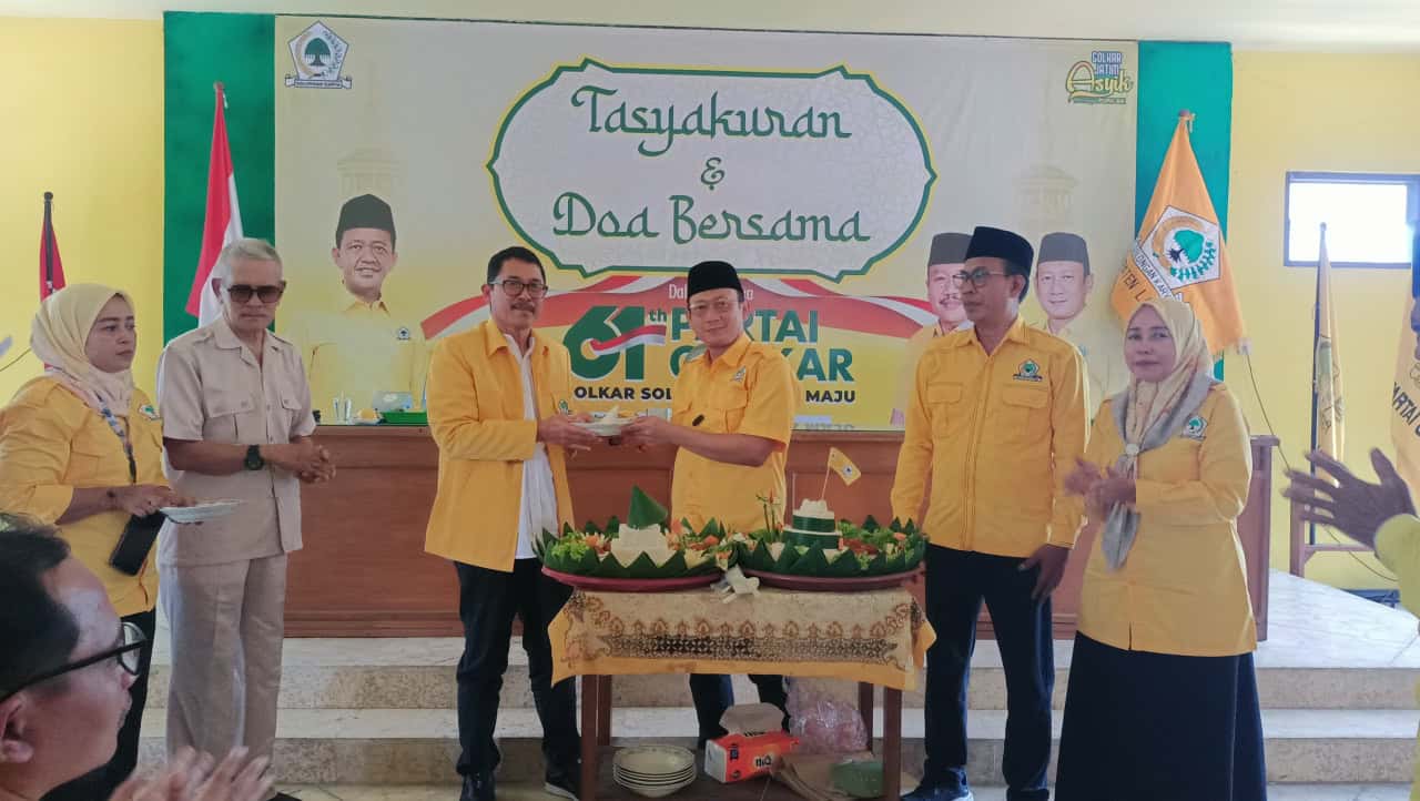 DPD Partai Golkar Lamongan Gelar Tasyakuran, Umumkan Pengurus Baru Periode 2025–2030