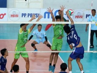 Tim HTJ Lamongan Megilan Takluk dari Bandung Tectona di Laga Perdana Livoli Divisi 1