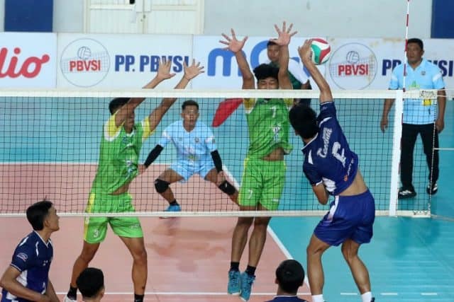 Tim HTJ Lamongan Megilan Takluk dari Bandung Tectona di Laga Perdana Livoli Divisi 1