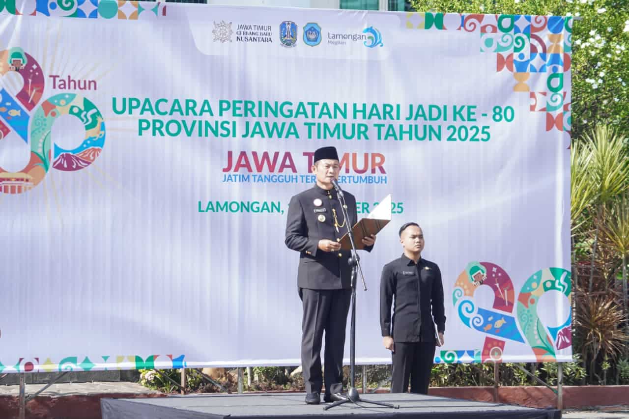 Peringati Hari Jadi ke-80 Jawa Timur, Lamongan Komitmen Perkuat Pertanian dan Ekonomi