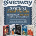 Giveaway Detak Pustaka, Program Spesial Sewindu yang Wajib Kamu Ikuti