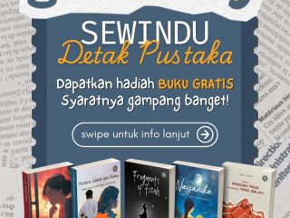 Giveaway Detak Pustaka, Program Spesial Sewindu yang Wajib Kamu Ikuti!