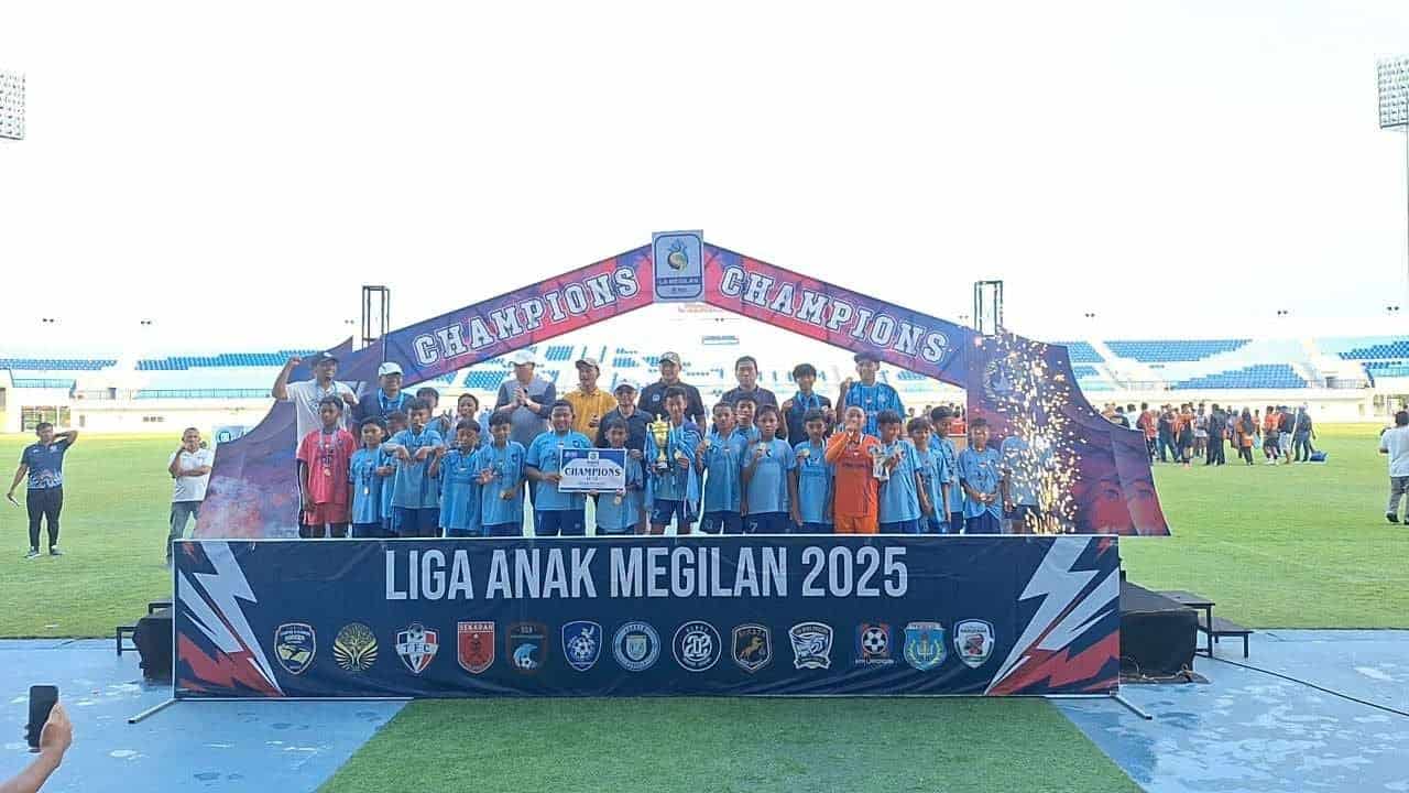 Liga Anak Megilan 2025 Resmi Ditutup, Ratusan Bibit Muda Tunjukkan Potensi Terbaiknya