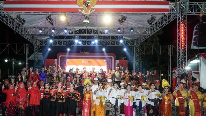 Panggung Bhineka dan Gemilang, Wujud Komitmen Lamongan Jaga Persatuan dan Majukan UMKM