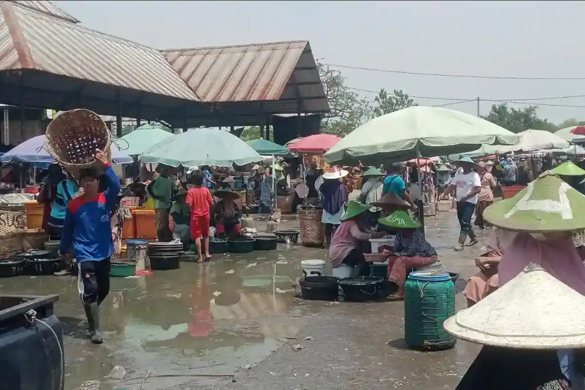 Memasuki Musim Hujan, Harga Ikan di Pasar Ikan Lamongan Melonjak Tajam