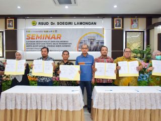 Pemkab Lamongan Perkuat Layanan Kesehatan Lewat MoU RSUD dr. Soegiri dan 32 Puskesmas