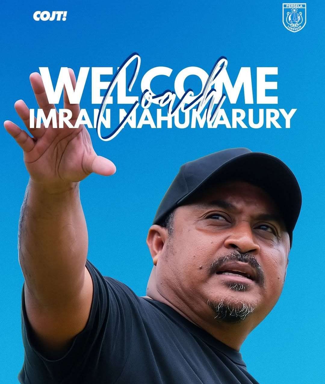 Persela Lamongan Resmi Tunjuk Imran Nahumarury Sebagai Pelatih Kepala Baru