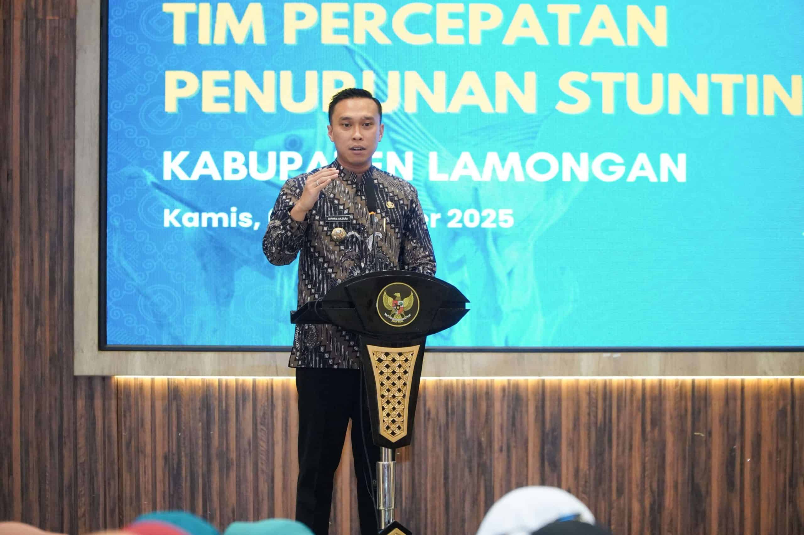 TPPS Lamongan Diminta Tertib Perbarui Data untuk Perkuat Upaya Penurunan Stunting
