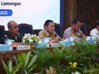 Forkopimda Lamongan Matangkan Pengamanan Nataru 2025–2026