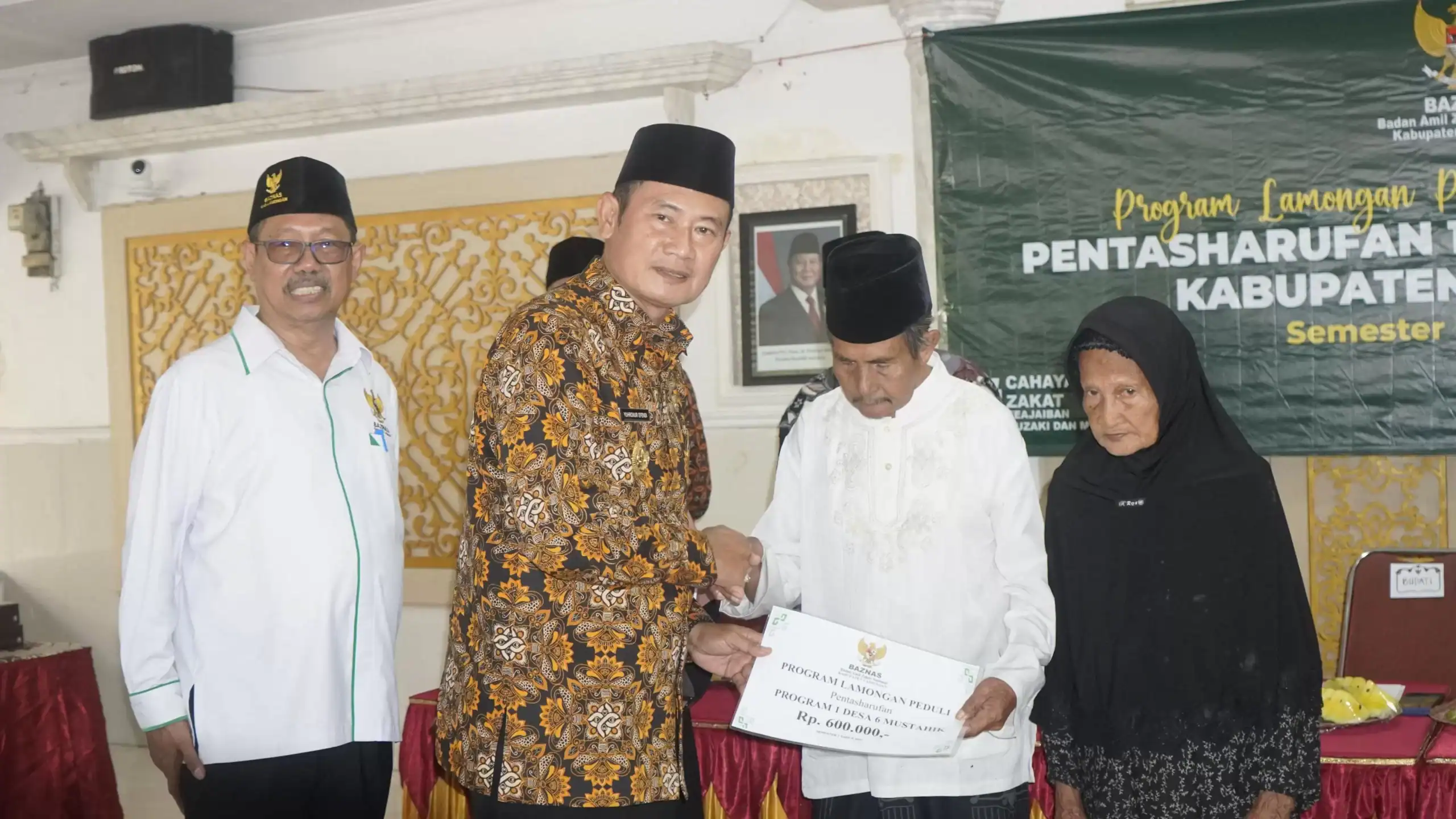 Program 1 Desa 6 Mustahik Baznas Lamongan Kucurkan Rp3,4 Miliar per Tahun